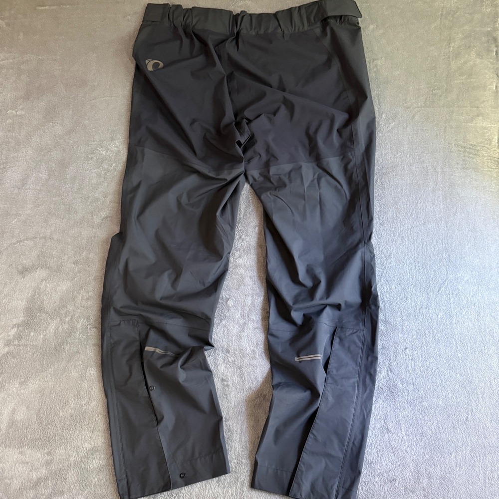 Pearl Izumi Monsoon WxB Cycling Rain Pants Mens XL Gray Waterproof 11131828 - Picture 2 of 16
